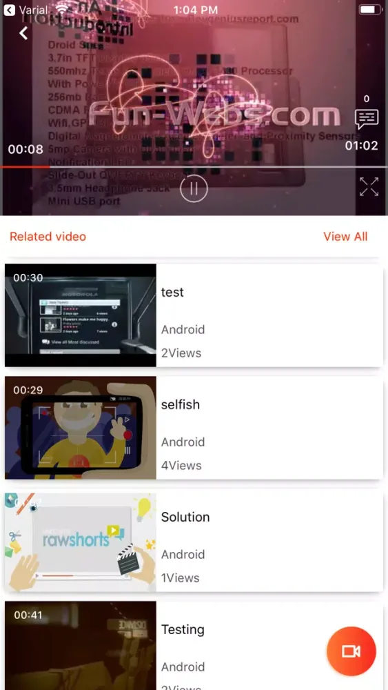Screenshot di Clip Survey