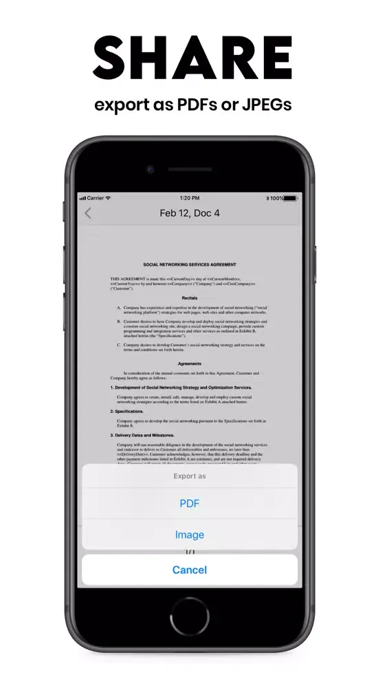 Scan App: PDF Document Scanner应用截图