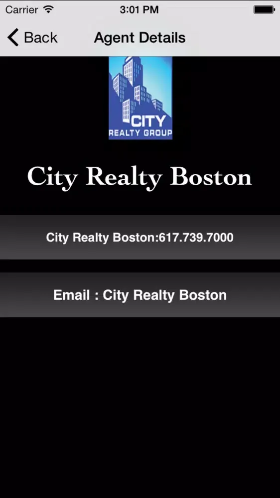 ภาพหน้าจอของ CityRealty V1