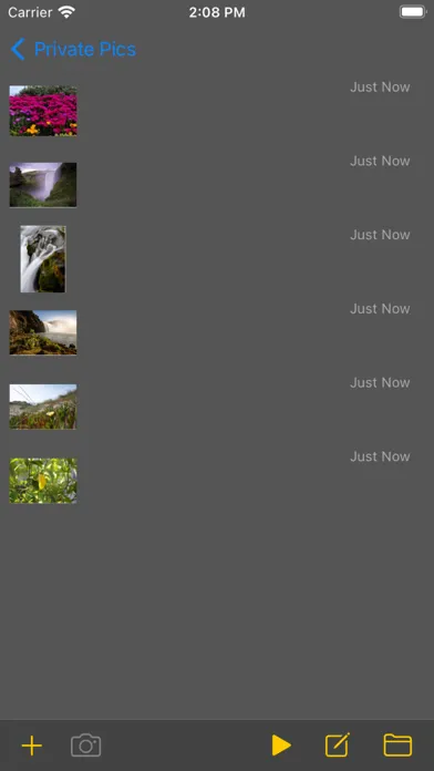 Capturas de tela do Private Pics (try then buy)