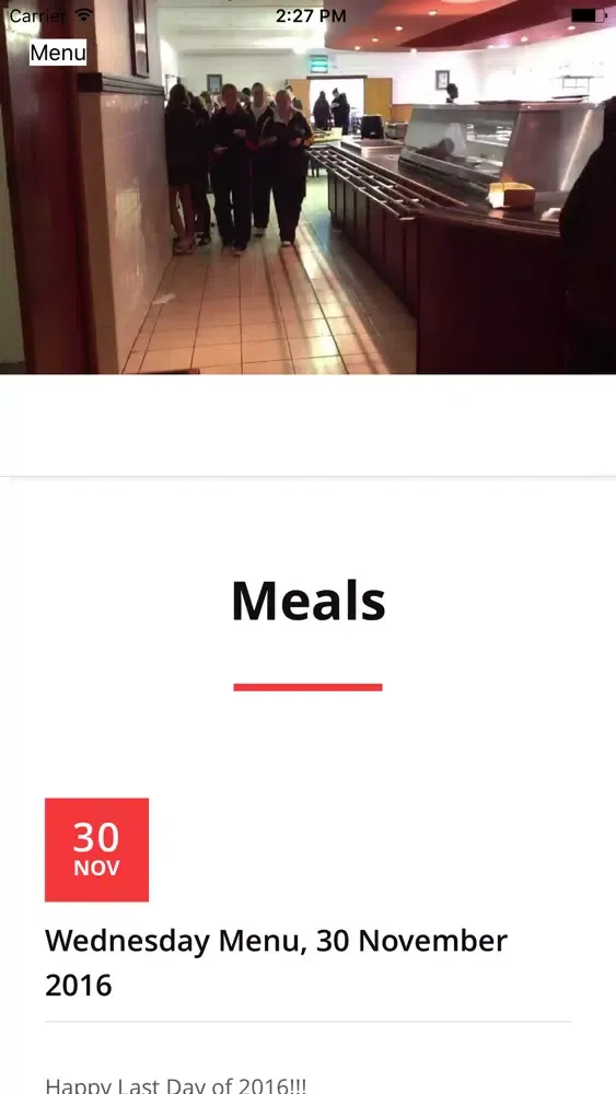 Tangkapan skrin Woodridge App