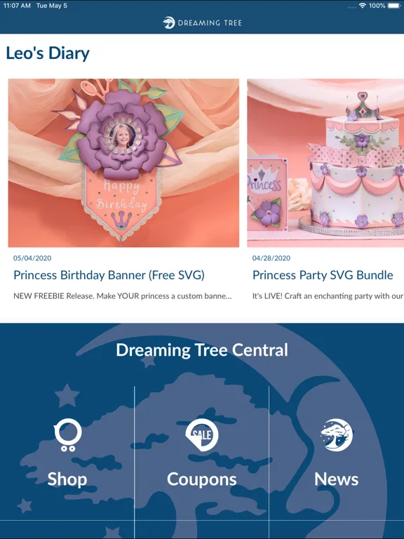 Ảnh chụp màn hình của Dreaming Tree iPad 