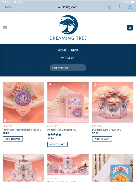 Ảnh chụp màn hình của Dreaming Tree iPad 