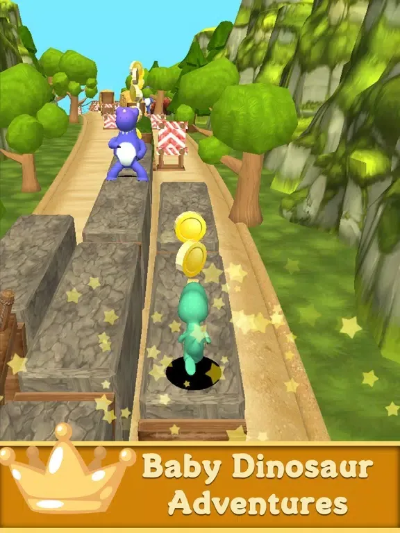 Dino run Dinosaur runner game iPad  سکرین شاٹس
