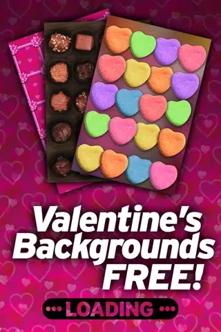 Captures d'écran de Valentine's Day Backgrounds