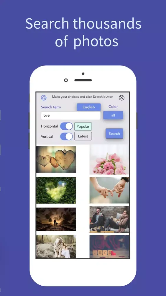 WordCover - Simple Photo Edit Screenshots