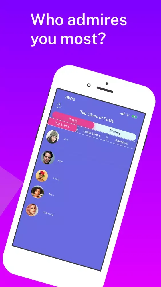 Скриншоты Reports + Ghost for Instagram