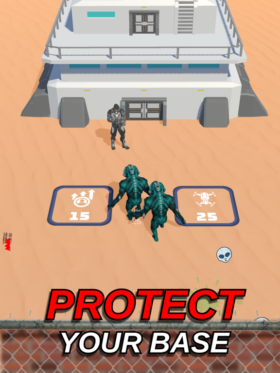 Protector: Alien Hunter iPad 应用截图