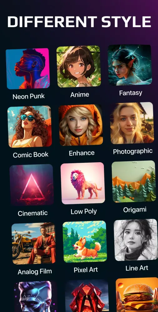 Screenshot di Creatify - Ai Anime Generator