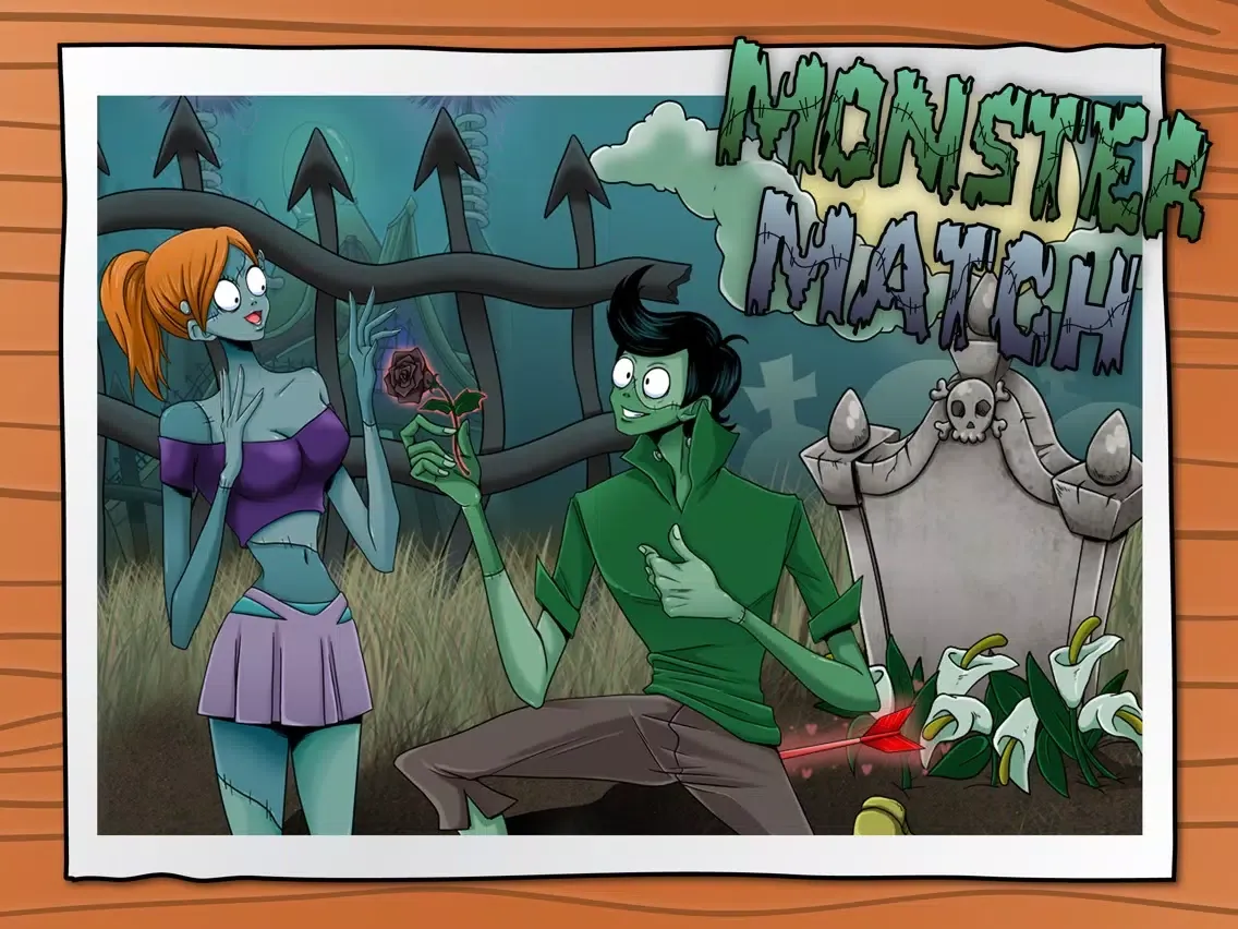 Tangkapan layar Monster Match - Word Game iPad 