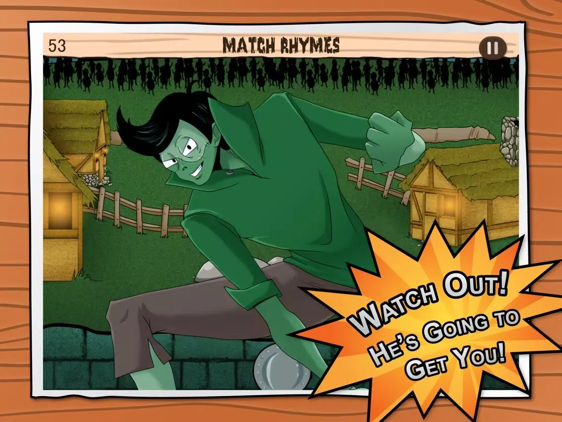 Tangkapan layar Monster Match - Word Game iPad 