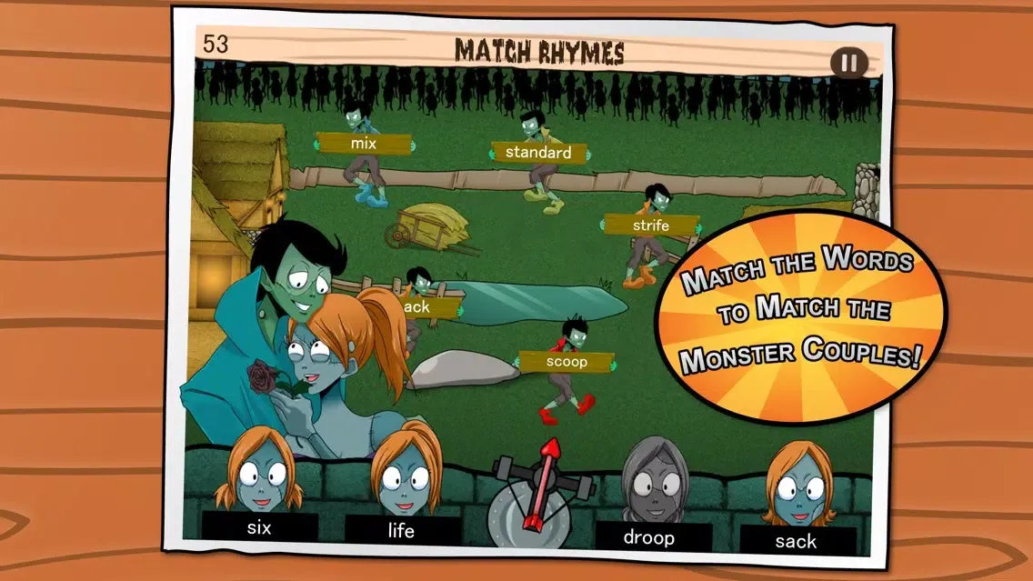 Tangkapan layar Monster Match - Word Game