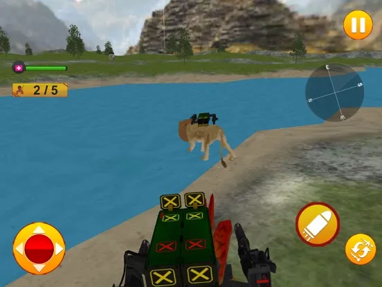 Animal Battle Dinosaur Games iPad 应用截图