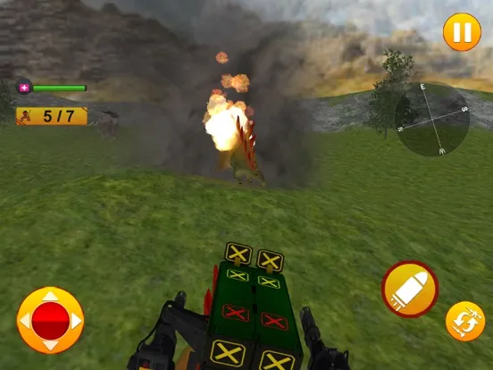 Animal Battle Dinosaur Games iPad 应用截图