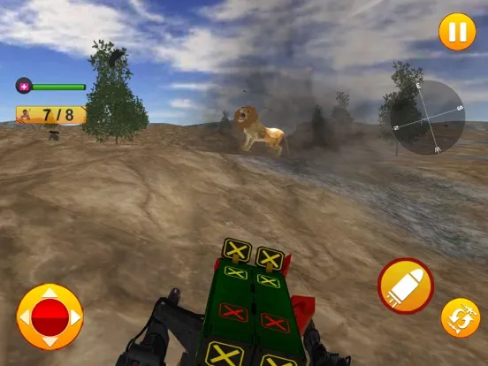 Animal Battle Dinosaur Games iPad 应用截图