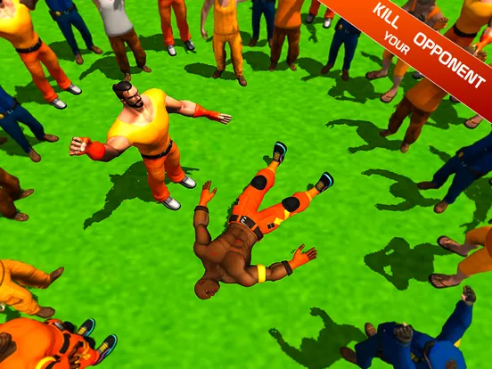 Capturas de tela do Prison Karate ring Bodybuilder iPad 