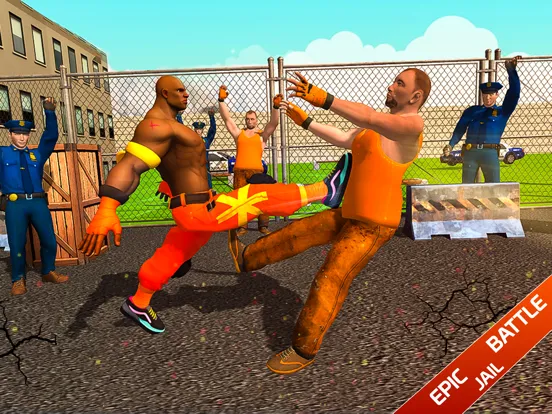 Capturas de tela do Prison Karate ring Bodybuilder iPad 