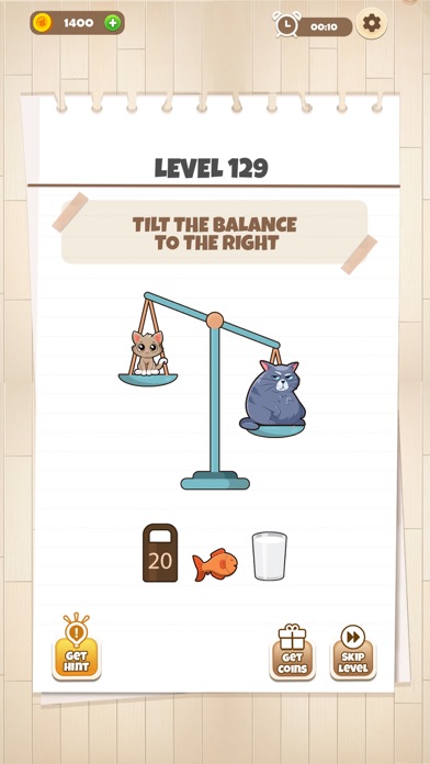 Screenshot di Brain King IQ Test Puzzle Game