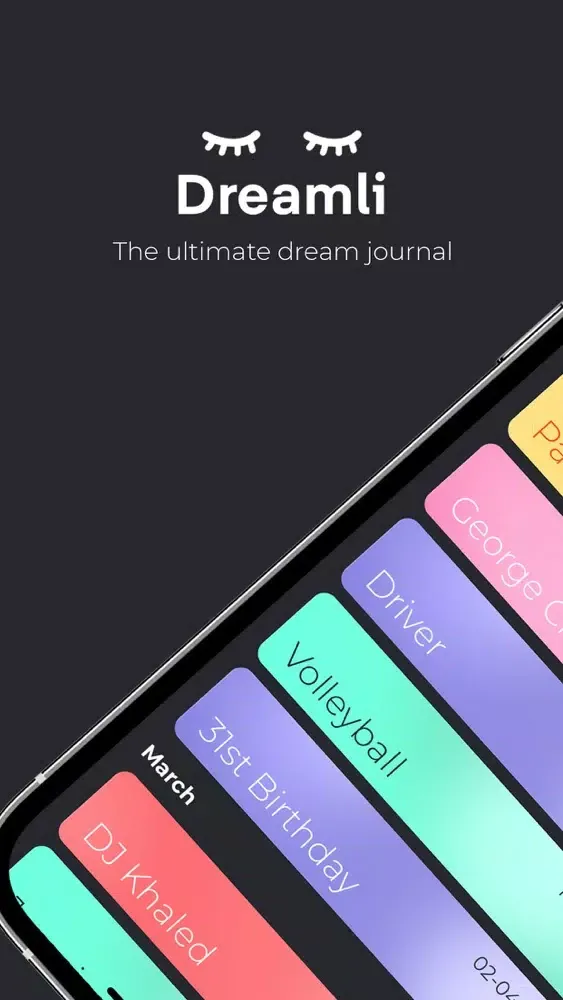 Dreamli - Your Dream Journal应用截图
