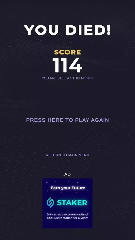 Tangkapan layar Crypto Stomper