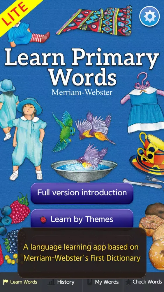 Zrzuty ekranu Learn Primary Words Lite