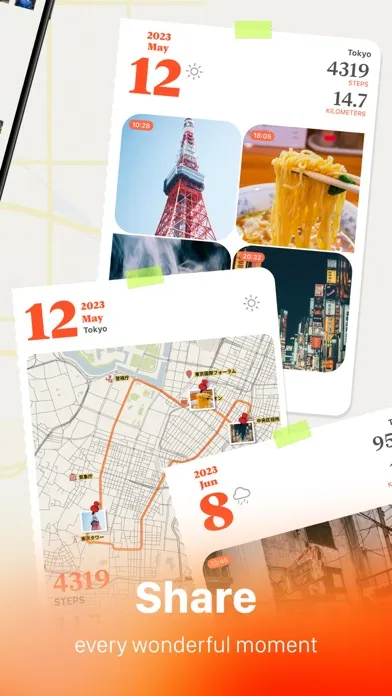 Capturas de pantalla de myLogs - Journal with Map