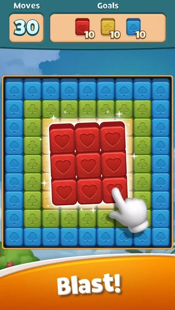 Tangkapan layar Merge & Blast: Dream Island