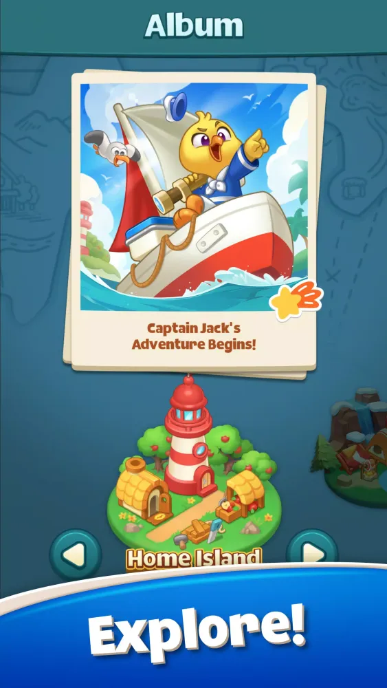 Tangkapan layar Merge & Blast: Dream Island