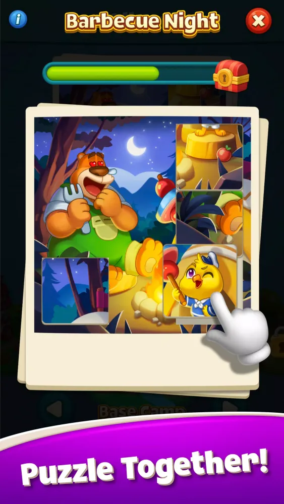 Tangkapan layar Merge & Blast: Dream Island