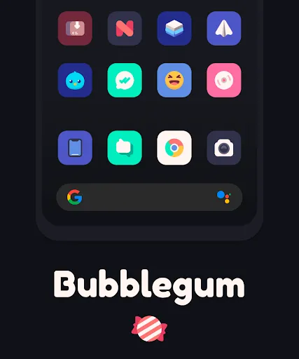 Bubblegum Icon Pack应用截图