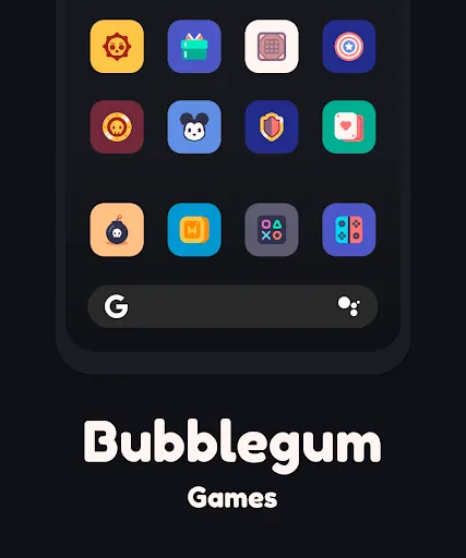 Bubblegum Icon Pack应用截图