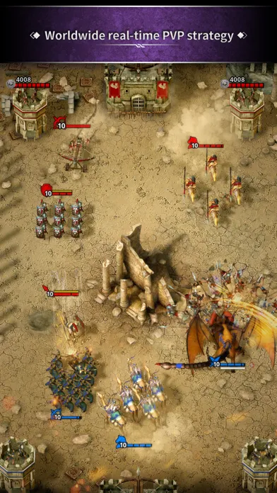 Tangkapan layar Road to Valor: Empires