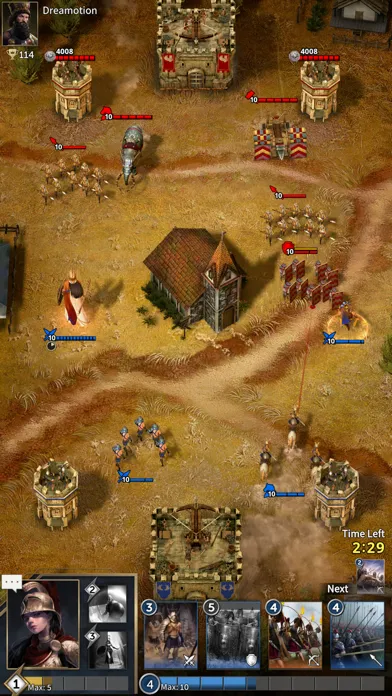 Tangkapan layar Road to Valor: Empires