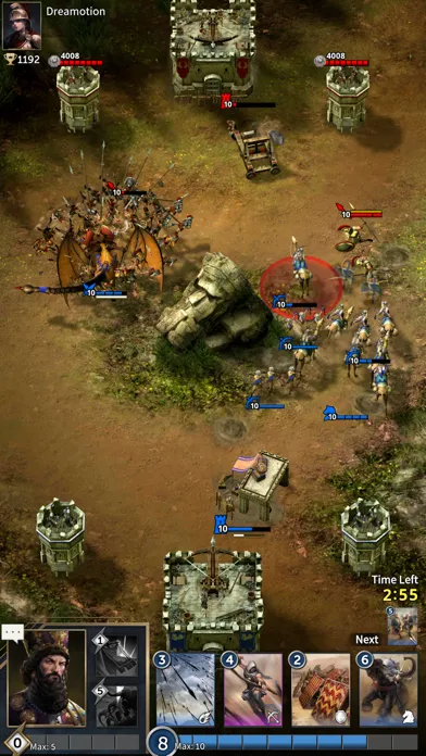 Tangkapan layar Road to Valor: Empires