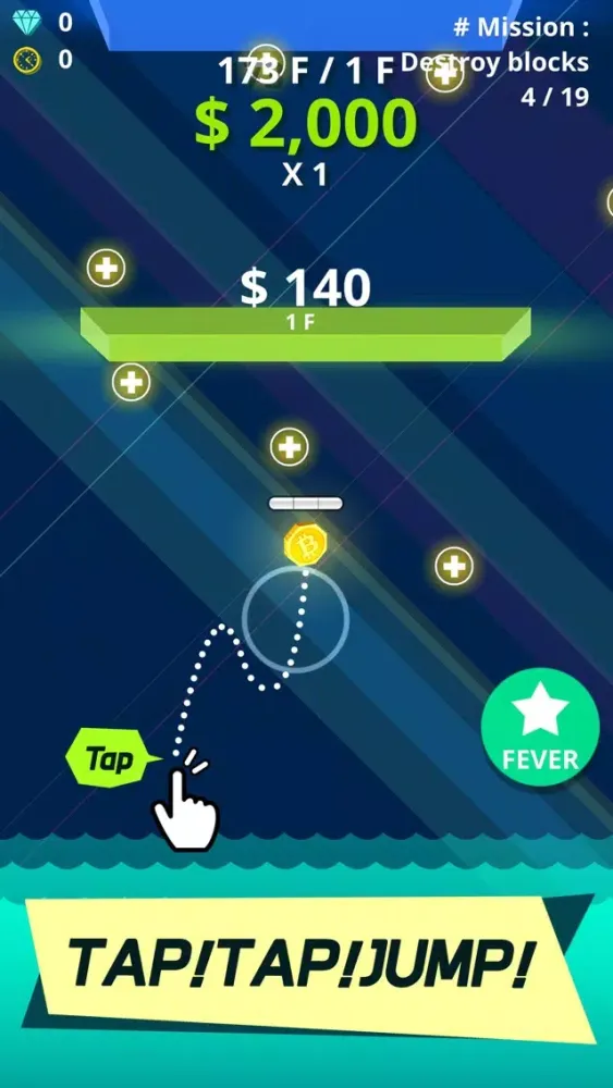 Flappy Coin : Tap Tap Jump!应用截图