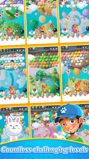 Bubble Shooter : Animals Pop Screenshots