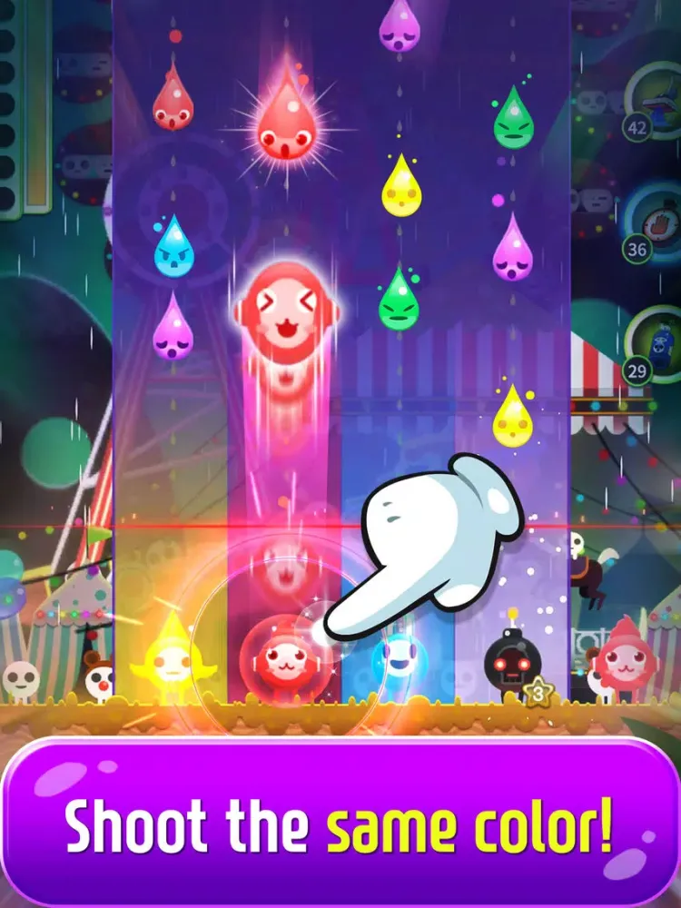 Zrzuty ekranu Raindrop Pop : Bubble Shooting iPad 