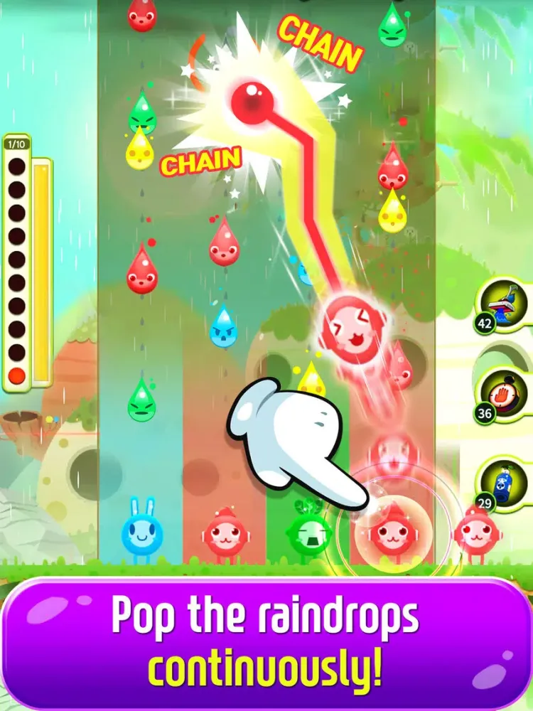 Zrzuty ekranu Raindrop Pop : Bubble Shooting iPad 