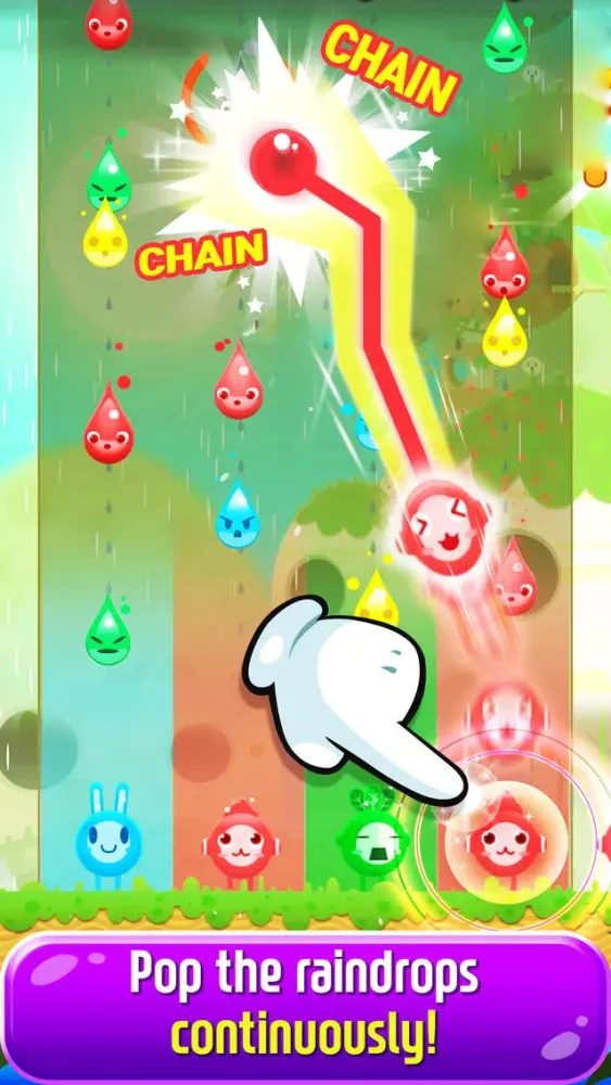 Zrzuty ekranu Raindrop Pop : Bubble Shooting