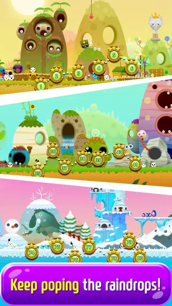Zrzuty ekranu Raindrop Pop : Bubble Shooting