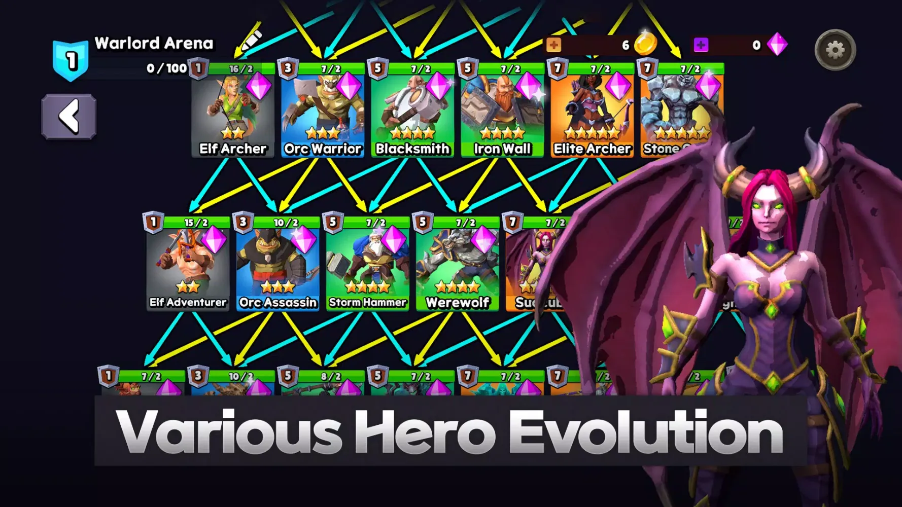 Warlord Arena.io : Evolution スクリーンショット