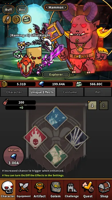 IDLE Ghost Knight應用截圖