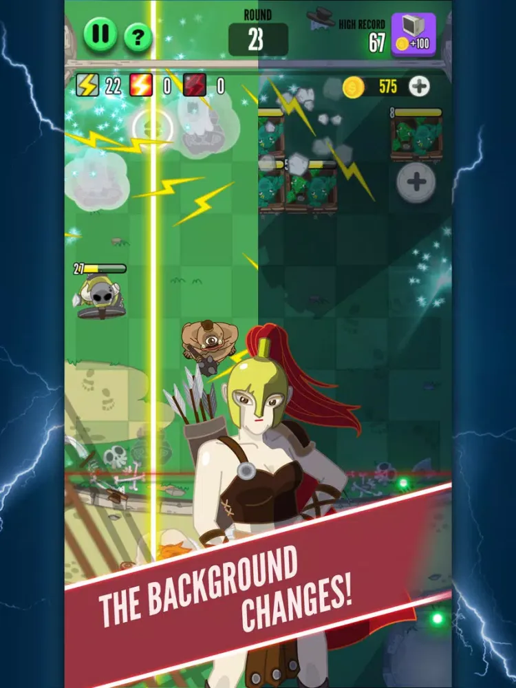 Zrzuty ekranu God of Block : Brick Breaker iPad 