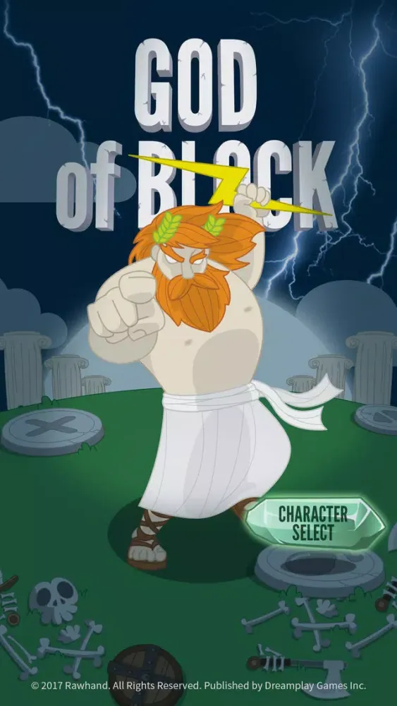 Zrzuty ekranu God of Block : Brick Breaker