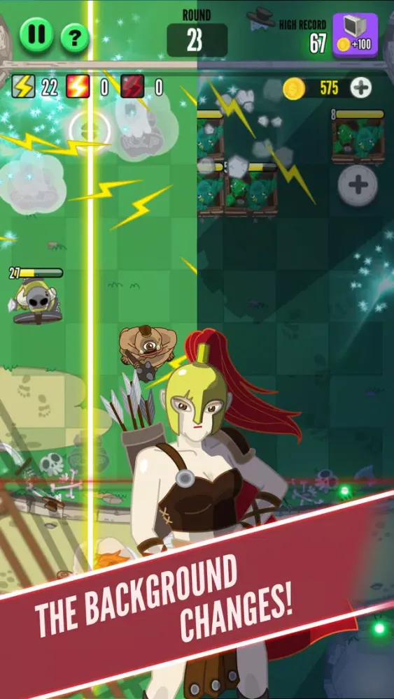 Zrzuty ekranu God of Block : Brick Breaker