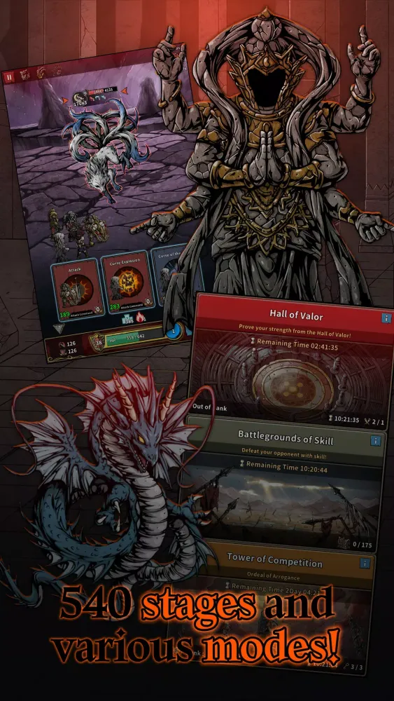 Capturas de tela do Titan Slayer