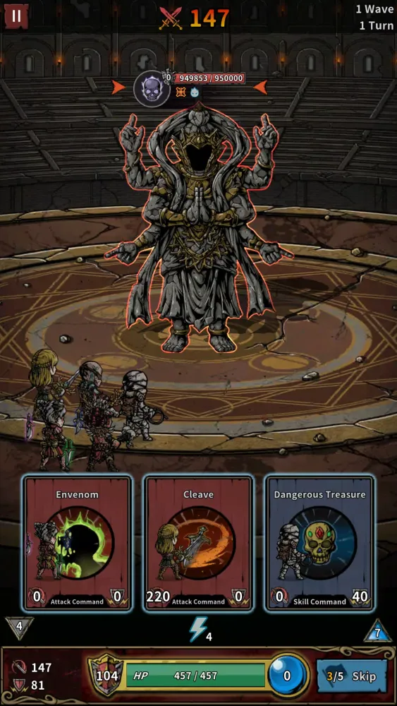Capturas de tela do Titan Slayer