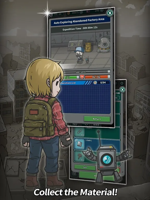 Under Survival : SIMULATION iPad  スクリーンショット