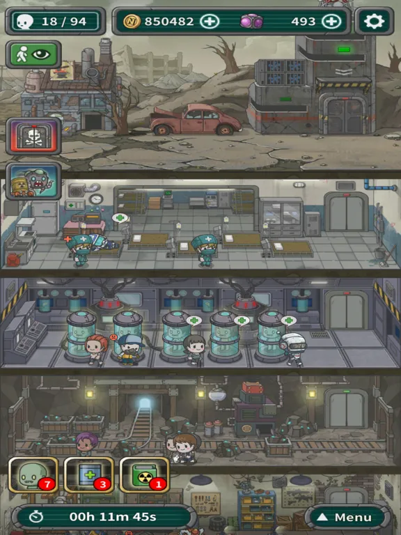 Under Survival : SIMULATION iPad  スクリーンショット