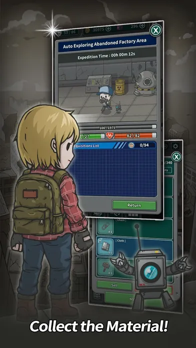 Under Survival : SIMULATION スクリーンショット